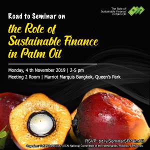 Seminar on “The Role of Sustainable Finance in Palm Oil”