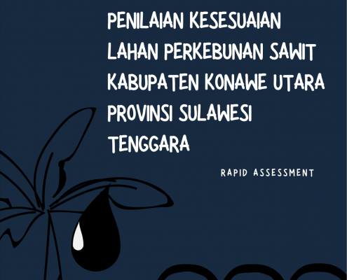 KESESUAIAN LAHAN PERKEBUNAN SAWIT KABUPATEN KONAWE UTARA
