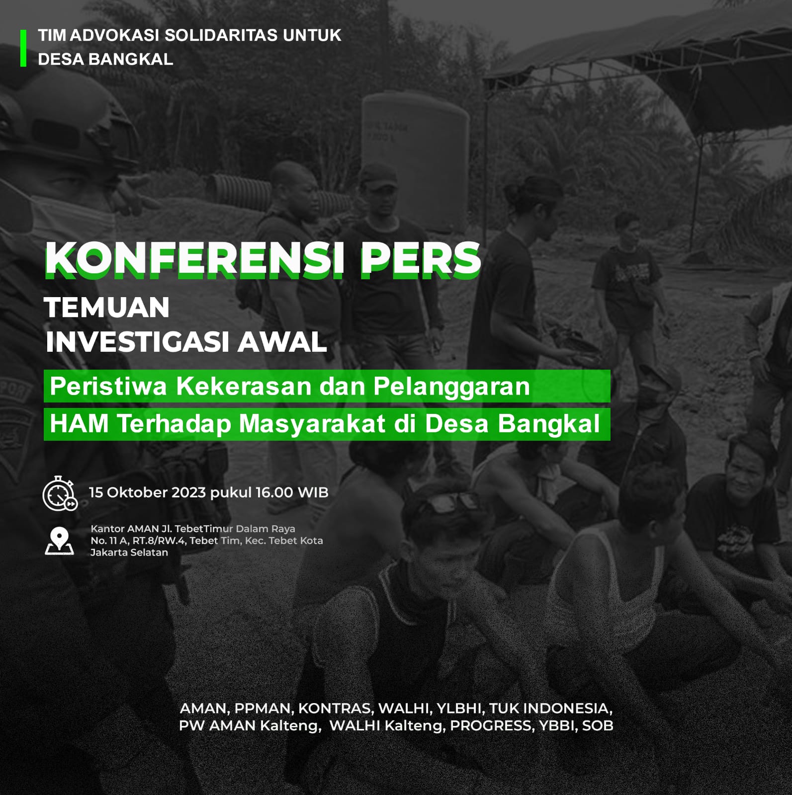 Tim Advokasi Solidaritas Untuk Desa Bangkal